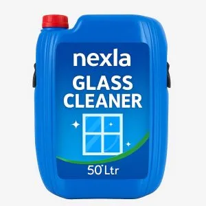 Glass Cleaner 50L industrial drum – streak‑free concentrated formula for windows and mirrors