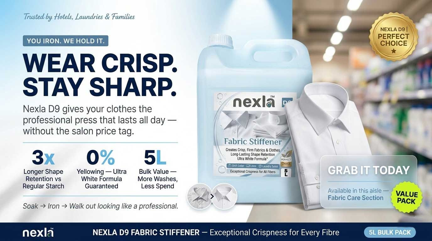 Fabric Stiffener 5L Laundry Fabric Starch Solution