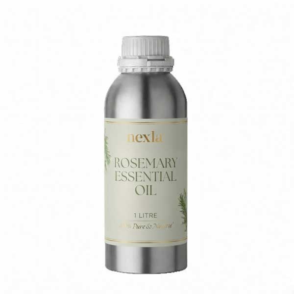 Rosemary Essential Oil 1 Litre – 100% Pure & Natural | Steam Distilled | Origin India
