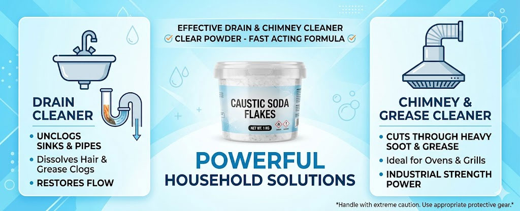 Sodium Hydroxide Caustic Soda Flakes for soap making – next to oils and soap mold