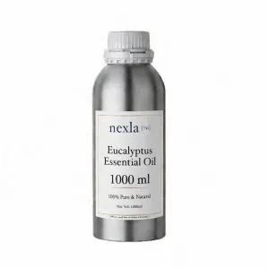 Eucalyptus Essential Oil 1 Litre – 100% Pure & Natural | Steam Distilled | Origin India