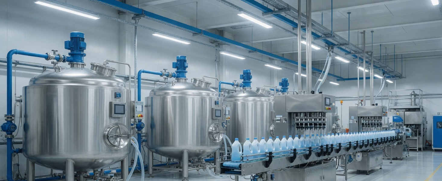 liquid detergent manufacturer facility dotskit