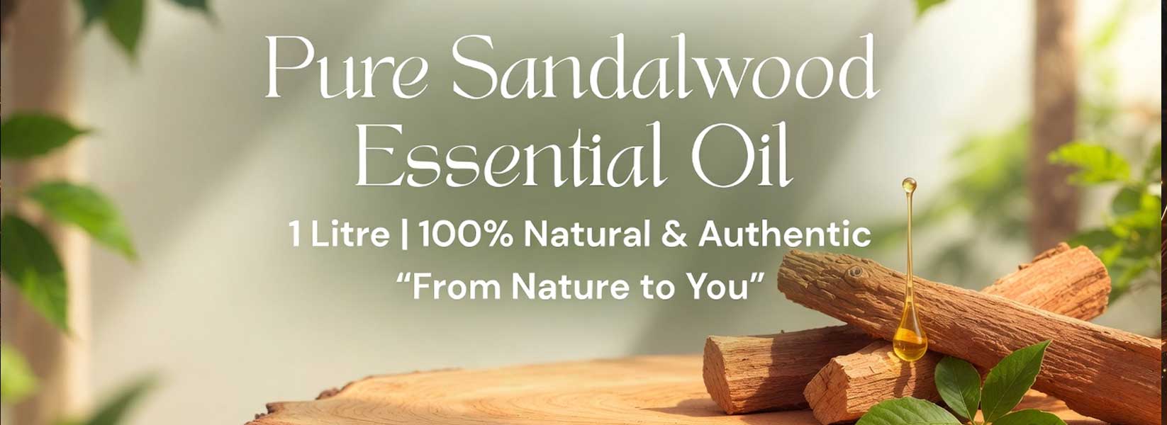 Sandalwood Essential Oil 1 Litre 100-pure-natural-steam-distilled-origin-india