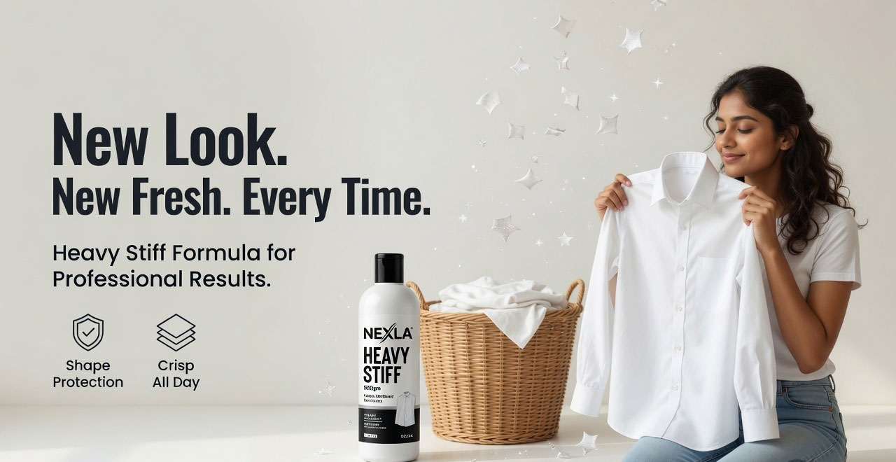 spraying nexla fabric stiffener 500 gm onto lace – quick drying, no flaking