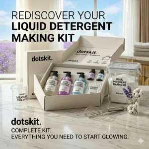 Liquid Detergent Making Kit for making 5 liters of premium laundry detergent