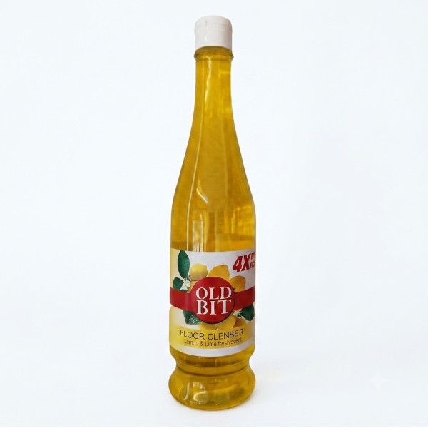 Nexla OLD BIT lime floor cleaner 750ml bottle – 4X powerful clean with fresh citrus scent