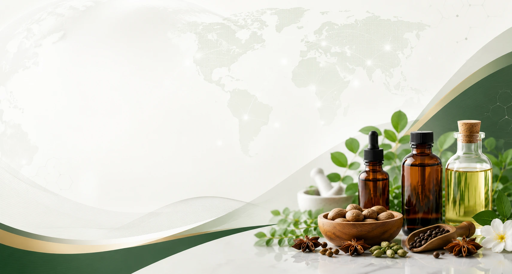 Premium DOTSKIT ingredients — essential oils, botanicals and spices