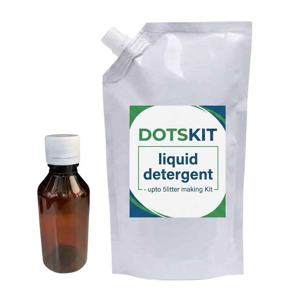 DOTSKIT Liquid Detergent Making Kit 5 Litre concentrated refill pouch for making thick laundry detergent with long lasting fragrance.