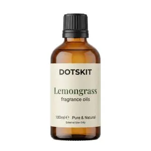 lemongrass fragrance oil 100ml amber glass bottle with dropper – pure undiluted aroma oil