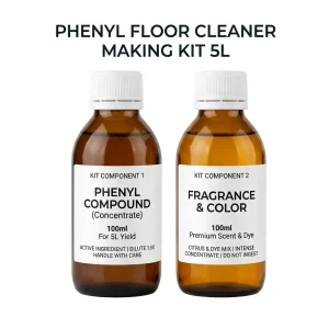phenyl floor cleaner making kit 5L box – DIY disinfectant and deodorizer floor cleaner kit