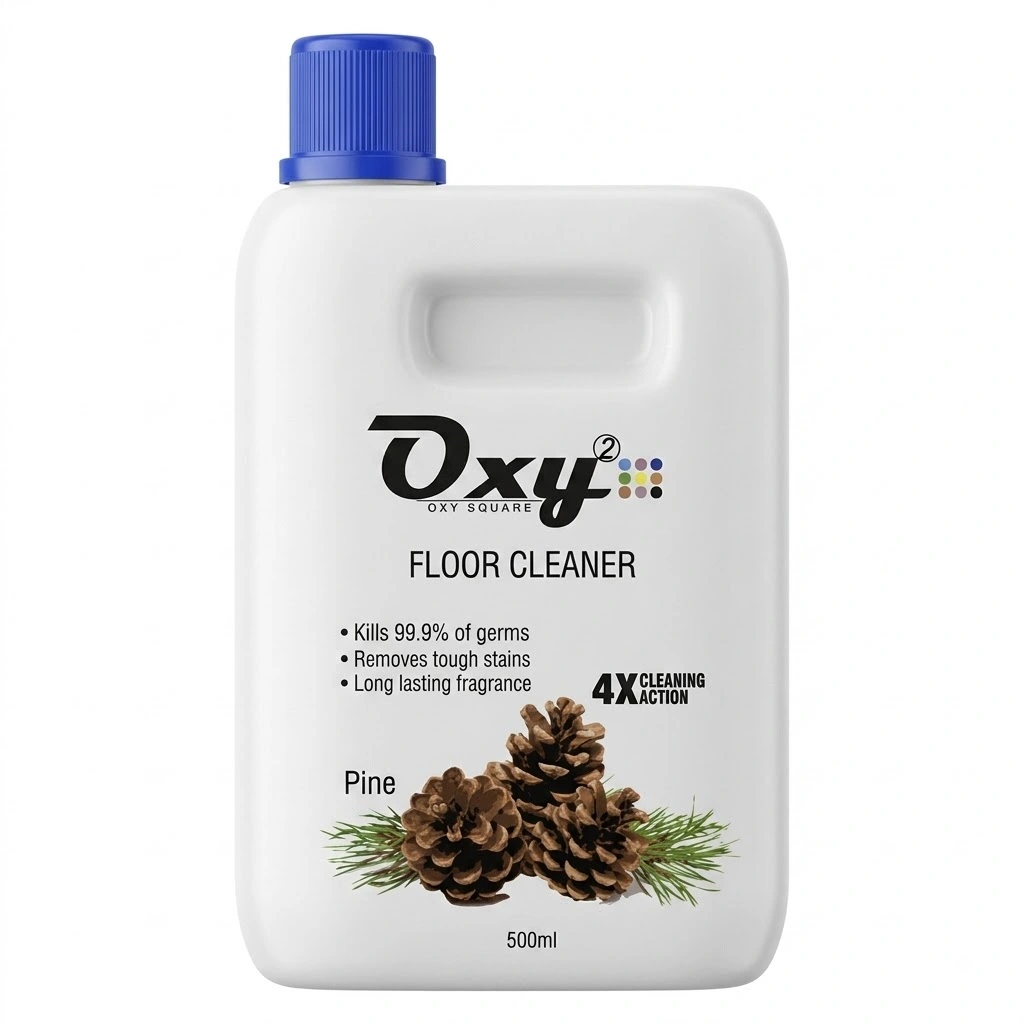 floor cleaner pine fresh scented bottle – antibacterial disinfectant for all hard floors