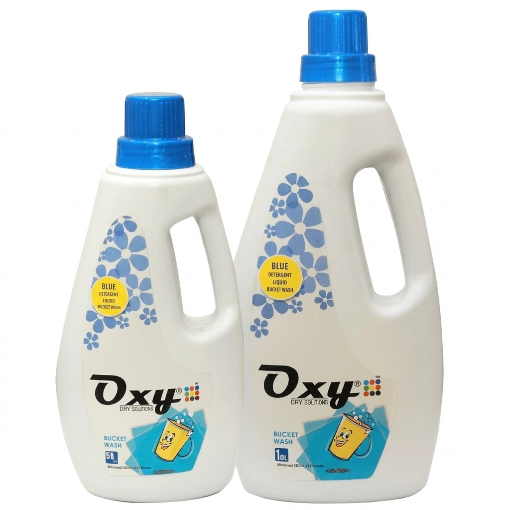 liquid detergent bucket wash bottle – quick dissolving for hand and machine wash