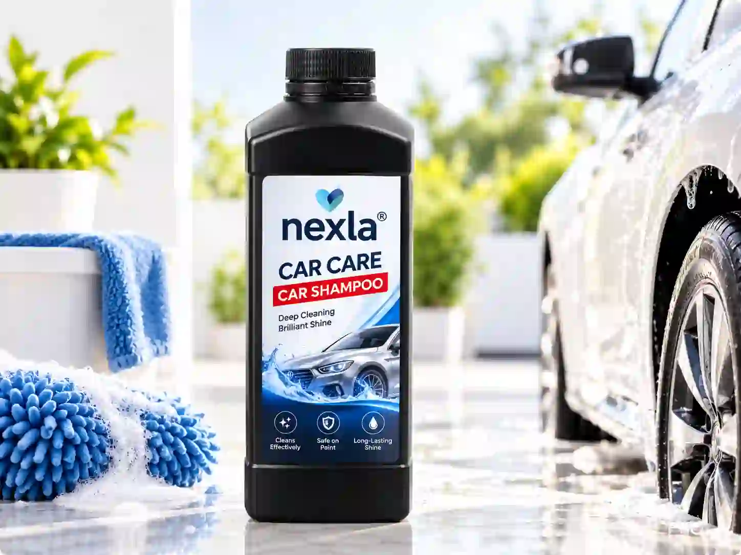 Nexla soap oil product for automotive care applications