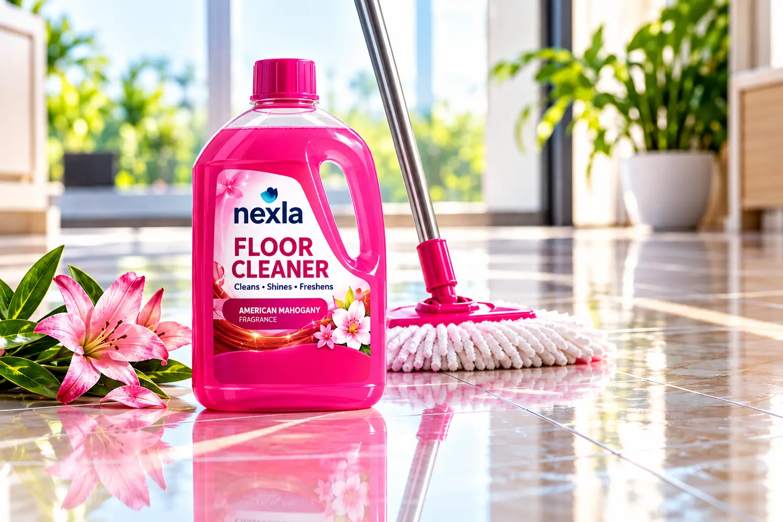 Nexla floor cleaner for household floor care